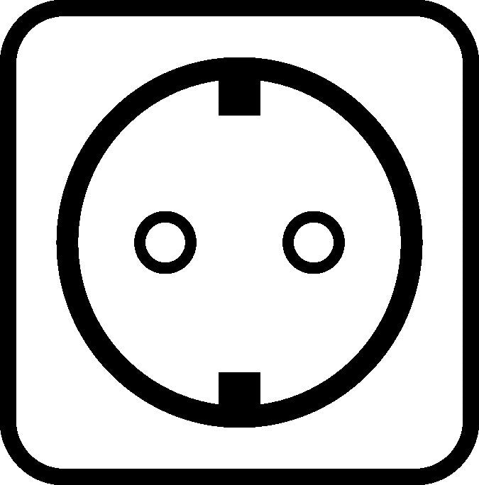 Jung WG600 Wandcontactdoos (WCD schakelmateriaal) - 622N