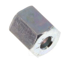 M8x1 x 4LL Zinc plated Steel Union nut for Cutting ring [20 Pieces]