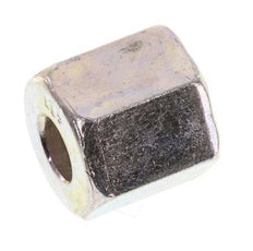 M10x1 x 5LL Zinc plated Steel Union nut for Cutting ring [10 Pieces]