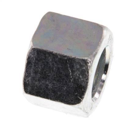 M14x1 x 10LL Zinc plated Steel Union nut for Cutting ring [20 Pieces]