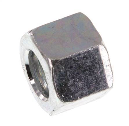 M14x1 x 10LL Zinc plated Steel Union nut for Cutting ring [20 Pieces]