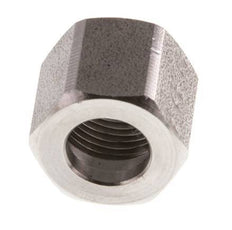M12x1 x 8LL RVS Wartelmoer voor Snijring