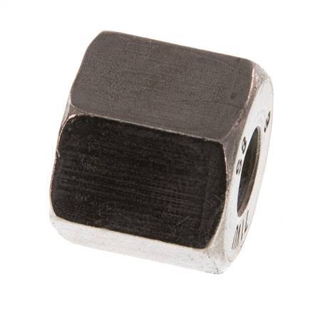 M16x1.5 x 8S RVS Wartelmoer voor Snijring
