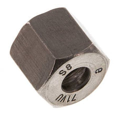 M16x1.5 x 8S RVS Wartelmoer voor Snijring