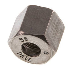 M16x1.5 x 8S RVS Wartelmoer voor Snijring