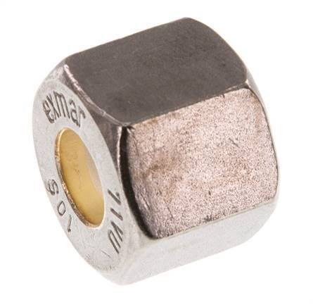 M18x1.5 x 10S RVS Wartelmoer for Knelring