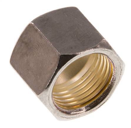 M18x1.5 x 10S RVS Wartelmoer for Knelring