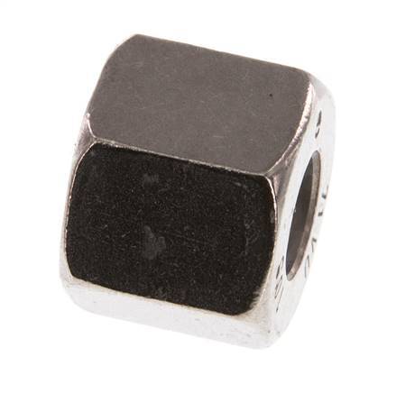 M18x1.5 x 10S RVS Wartelmoer voor Snijring