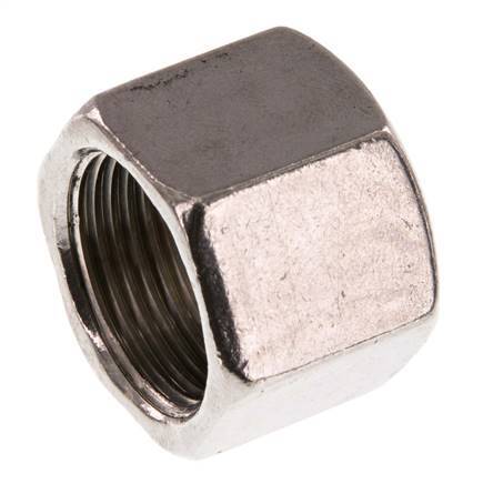 M22x1.5 x 14S RVS Wartelmoer voor Snijring