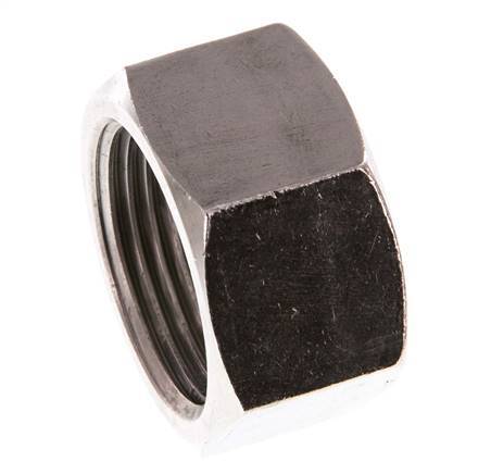 M30x2 x 22L RVS Wartelmoer voor Snijring