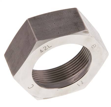 M52x2 x 42L Stainless steel Union nut for Cutting ring