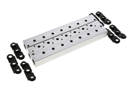 6xG3/8'' Manifold 7-Station Festo 8026266 VABM-B10-25S-G38-7