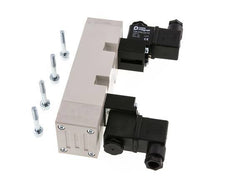 5/3 ISO 5599-2 Middenuitlaat Magneetventiel 115V AC 2-10bar/28-140psi YPC