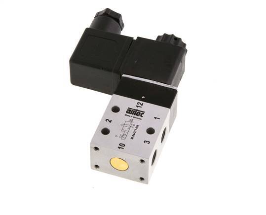 3/2 G1/8'' NC Magneetventiel 230V AC 2.5-10bar/35.0-140psi Airtec
