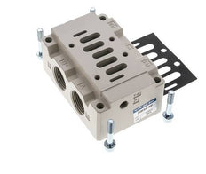 Basisplaat ISO 5599-1 Maat 2 G 3/4''