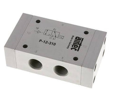 3/2 G1/2'' (G1/8'') Luchtgestuurd Ventiel ATEX 1-10bar/14-140psi Airtec