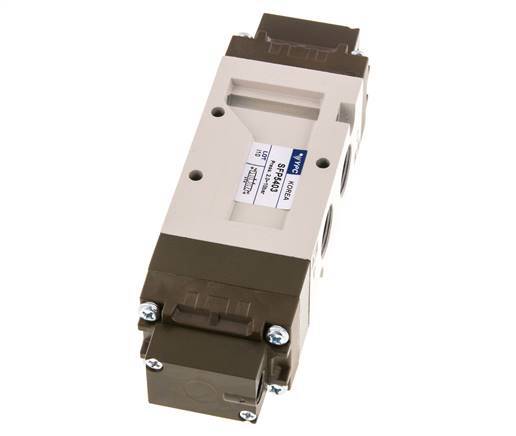 5/3 G3/8 '' (G1/8 '') Middenuitlaat Luchtgestuurd Valve 2-10bar/28-140psi YPC