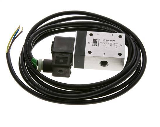 3/2 G1/4'' NO Magneetventiel 24V DC ATEX 2.5-10bar/35.0-140psi Airtec