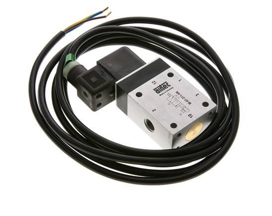 3/2 G1/4'' NO Magneetventiel 24V DC ATEX 2.5-10bar/35.0-140psi Airtec