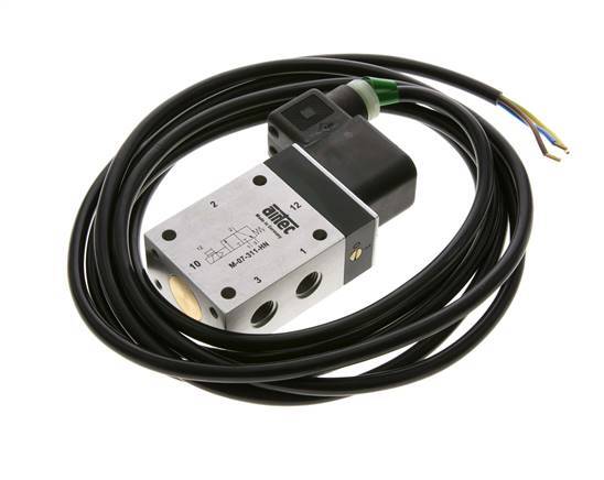 3/2 G1/4'' NO Magneetventiel 24V DC ATEX 2.5-10bar/35.0-140psi Airtec