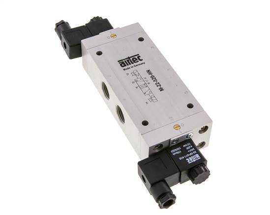 5/2 G1/2'' Bi-Stabiel Magneetventiel 115V AC 1-10bar/14-140psi Airtec