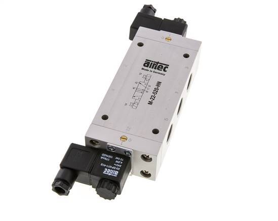 5/2 G1/2'' Bi-Stabiel Magneetventiel 115V AC 1-10bar/14-140psi Airtec