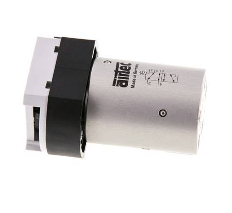 5/2 M5 Behuizing voor Knopbediend Ventiel 0-12bar/0-168psi 30,5mm Airtec