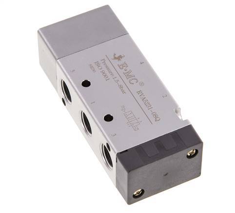 5/2 G1/4'' (G1/8'') Luchtgestuurd Ventiel 1.5-8bar/21.0-112psi E.MC