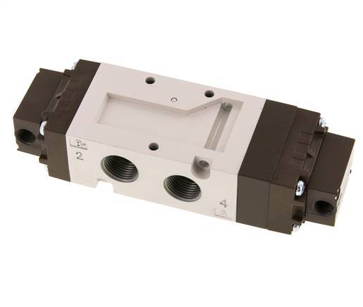 5/3 G3/8'' (G1/8'') Middendruk Luchtgestuurd Ventiel 2-10bar/28-140psi YPC