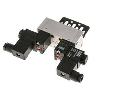 5/3 ISO 5599-1 Middenuitlaat Magneetventiel 24V DC 3-10bar/42-140psi Airtec