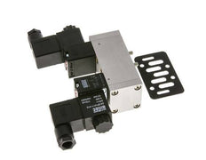 5/3 ISO 5599-1 Middenuitlaat Magneetventiel 24V DC 3-10bar/42-140psi Airtec