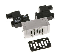 5/3 ISO 5599-1 Middenuitlaat Magneetventiel 24V DC 3-10bar/42-140psi Airtec