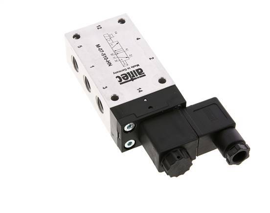 5/2 G1/4'' Magneetventiel 24V AC 1.5-10bar/21.0-140psi Airtec