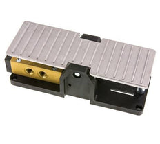 5/3 G1/4 '' Centrum Gesloten Voetbediend Ventiel Detent 2.5-10bar/35.0-140psi