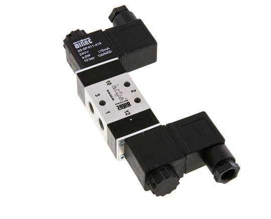 3/2 G1/8'' Bistable Solenoid Valve 24V AC 2.5-10bar/35.0-140psi Airtec