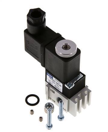 3/2 G1/8'' M5 (M5) NO Magneetventiel 24V AC 0-8bar/0-112psi YPC