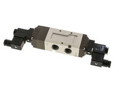 5/3 G1/2'' Midden Gesloten Magneetventiel 24V AC 2-10bar/28-140psi YPC