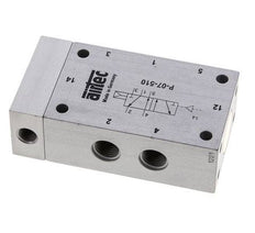 5/2 G1/4'' Luchtgestuurd Ventiel ATEX 1.5-10bar/21.0-140psi Airtec