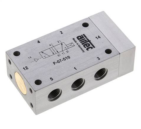 5/2 G1/4'' Luchtgestuurd Ventiel ATEX 1.5-10bar/21.0-140psi Airtec