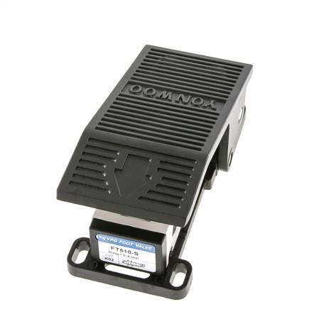 5/2 G3/8'' (G1/4'') Voetbediend Ventiel 1.5-8bar/21.0-112psi