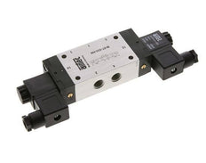 5/3 G1/4 '' Middenuitlaat Magneetventiel 12V DC 3-8bar/42-112psi Airtec