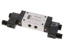 5/3 G1/4 '' Middenuitlaat Magneetventiel 12V DC 3-8bar/42-112psi Airtec
