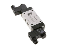 5/3 G1/4 '' Middenuitlaat Magneetventiel 12V DC 3-8bar/42-112psi Airtec