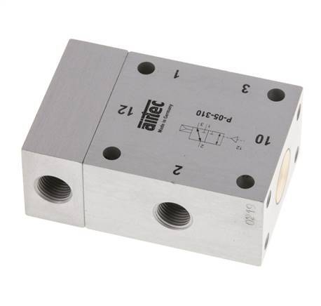 3/2 G1/8'' Luchtgestuurd Ventiel 2-10bar/28-140psi Airtec