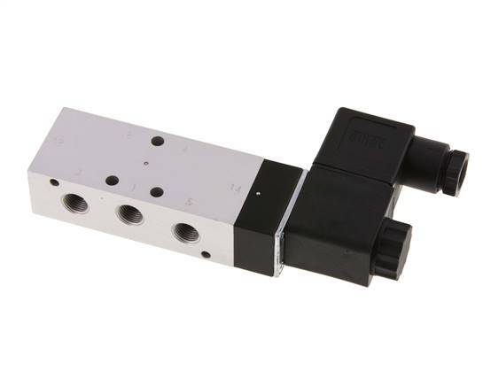 5/2 G1/8'' Magneetventiel 12V DC 3-10bar/42-140psi Airtec