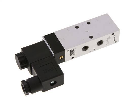 5/2 G1/8'' Magneetventiel 12V DC 3-10bar/42-140psi Airtec
