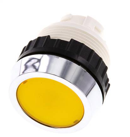 Actuator Opzetstuk 30 mm Drukknop geel
