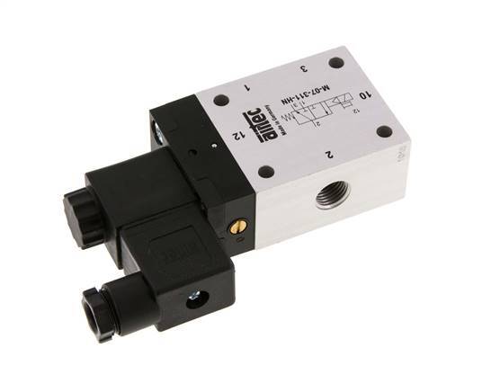 3/2 G1/4'' NO Magneetventiel 24V DC 2.5-10bar/35.0-140psi Airtec