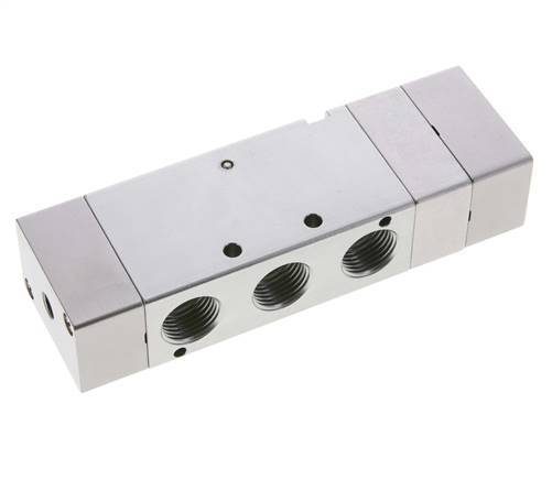 5/3 G1/2'' (G1/8'') Uitlaat Midden Luchtgestuurd Ventiel 1.5-8bar/21.0-112psi E.MC