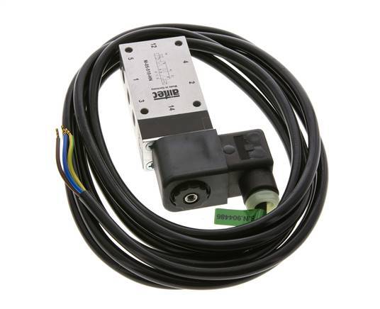 5/2 G1/8'' Magneetventiel 230V AC ATEX 2-10bar/28-140psi Airtec